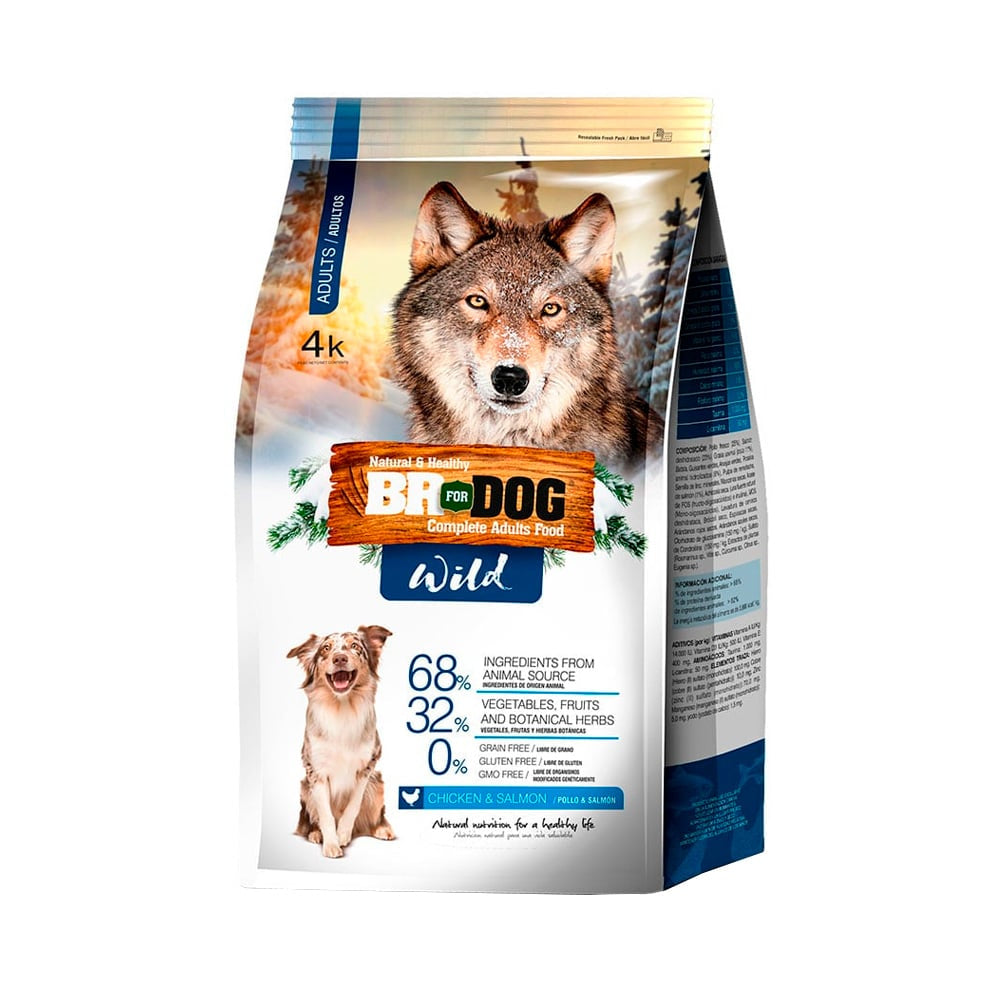 BR FOR DOG WILD COMPLETE ADULTS FOOD X 2 KG