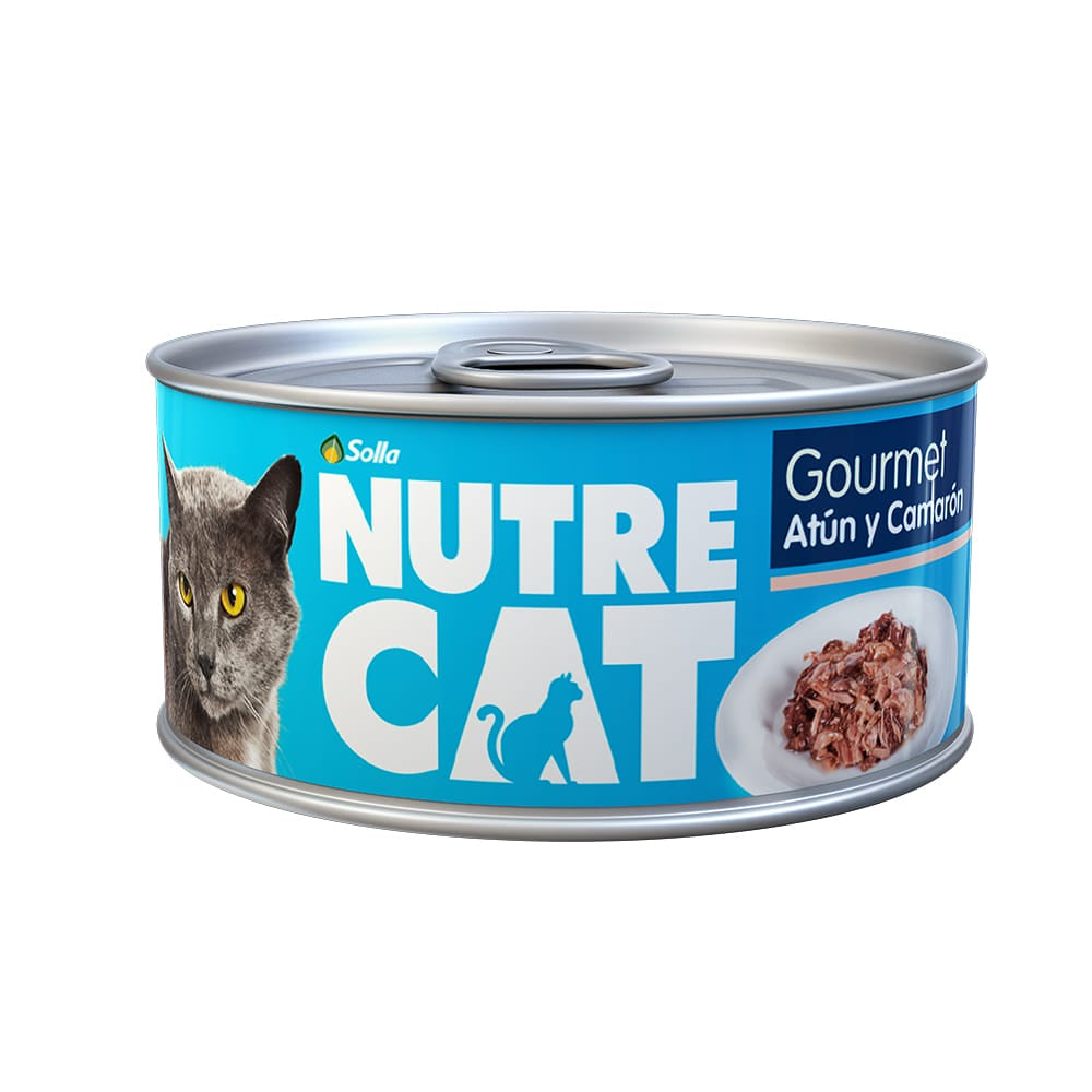 NUTRECAT LATA ATUN CAMARON 85GR