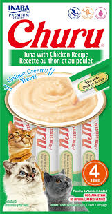 CHURU 4 PIEZAS TUNA WHITH CHIKEN VERDE CLARO