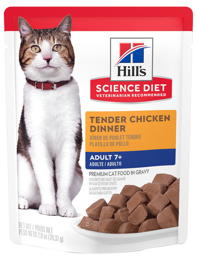 F ADULT 7+ TENDER CHIKEN POUCHE 79GR