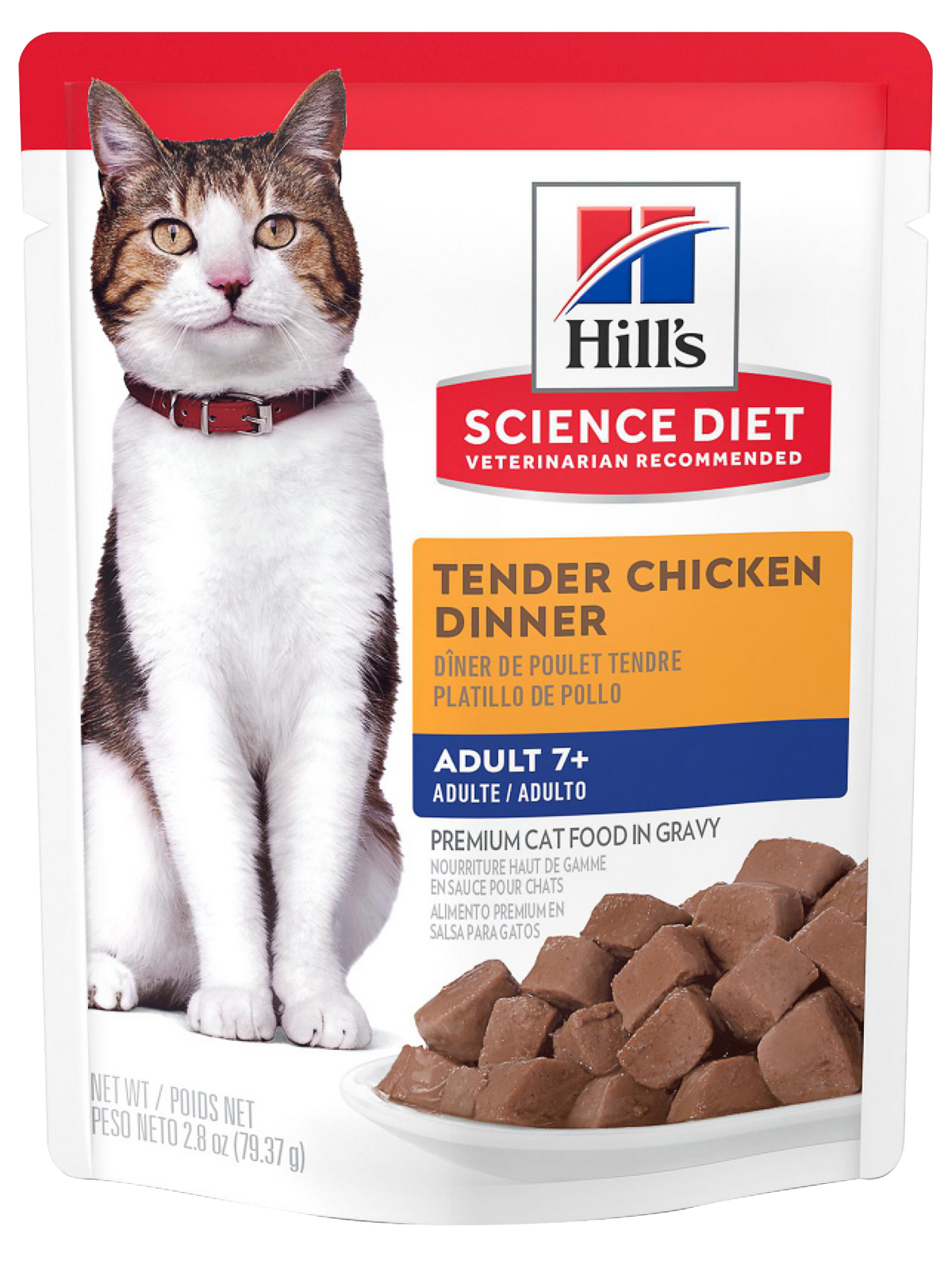 F ADULT 7+ TENDER CHIKEN POUCHE 79GR