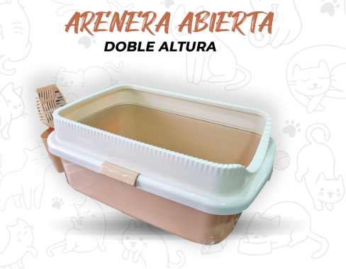 ARENERA IMPORTADA DOBLE ALTURA XL + PALA 57,5*41,5*25H