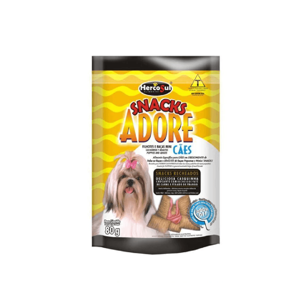 SNACKS ADORE PERROS RAZAS MINI 80G