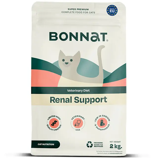 BONNAT VETERINARY DIET FELINE RENAL SUPORT 2 KG