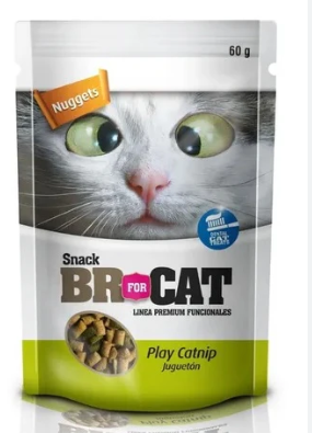 BR SNACK PLAY CATNIP 60GR