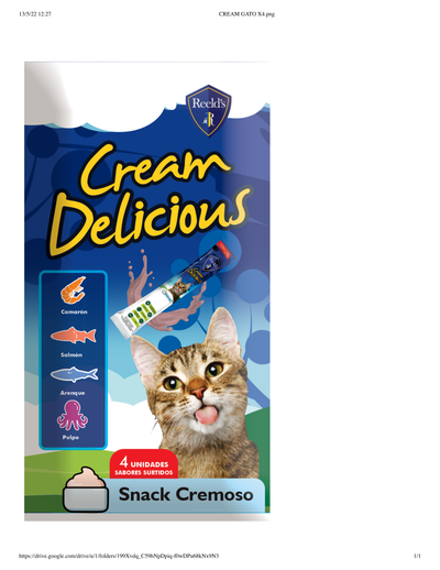 CREAM DELICIOUS X4 SABORES SURTIDOS