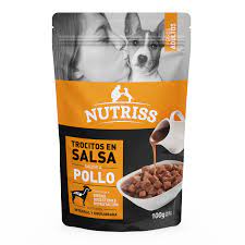 NUTRISS PERROS ADULT SALSA POLLO X 100 GR
