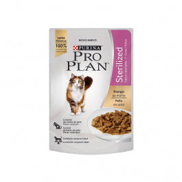PRO PLAN WET CAT STERILIZED CHICKEN 85GR