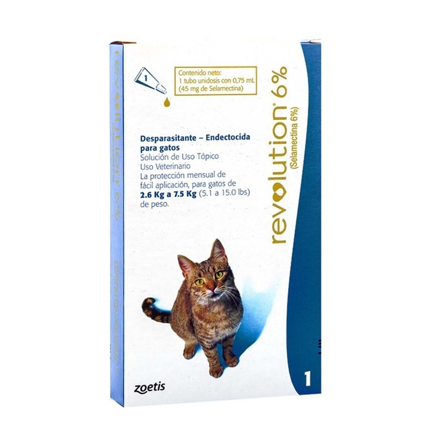 REVOLUTION 6% 0.75ML (AZUL)
