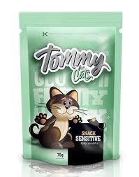 Snack Tommy Cat Sensitive 75g (verde menta)