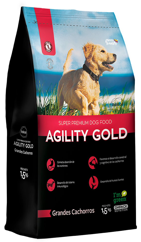 AGILITY GOLD GRANDES CACHORROS 1.5KG