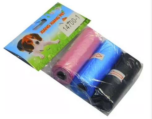 BOLSA DE MASCOTAS 3 PIEZAS/SET