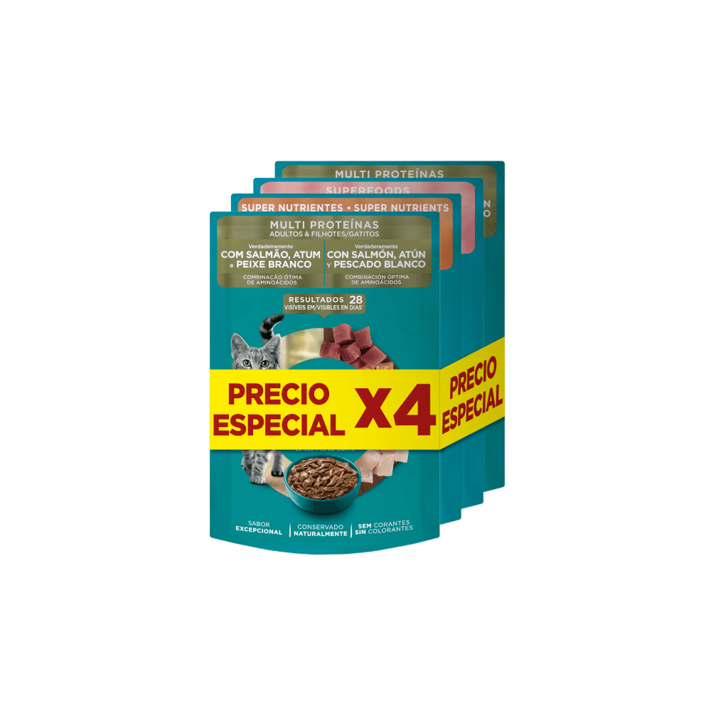 ONE CAT PACK SURTIDO ( 4*85 GR)