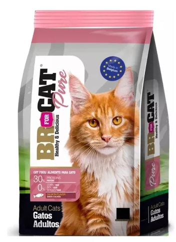 BR FOR CAT GATO ADULTO SALMON 1KG