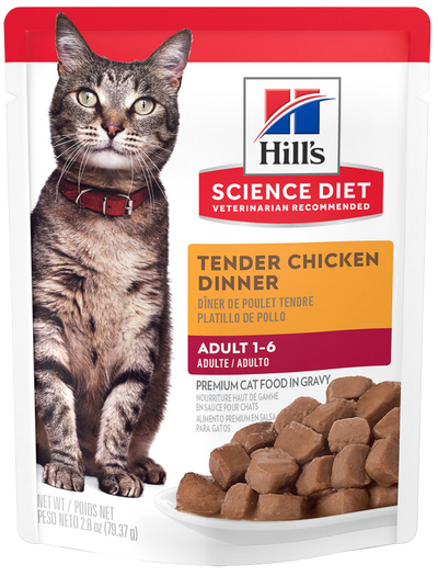 F ADULT TENDER CHIKEN POUCHE GRS