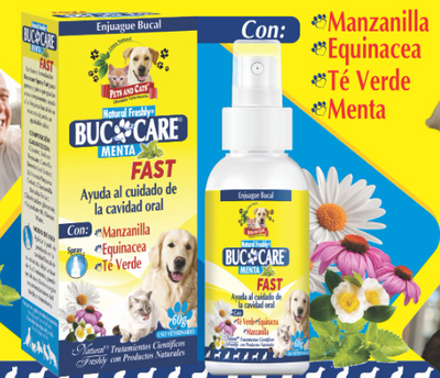 BUCOCARE SPRAY FAST MENTA ENJUAGUE BUCAL 60GR