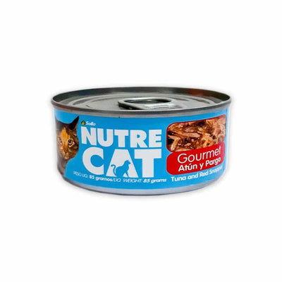 NUTRECAT LATA ATUN PARGO 85 GR