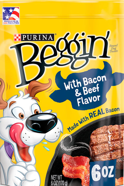 BEGGIN WITH BACON & BEEF FLAVOR 6OZ
