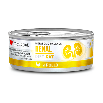 DISUGUAL RENAL GATO POLLO LATA 85 GRAMOS