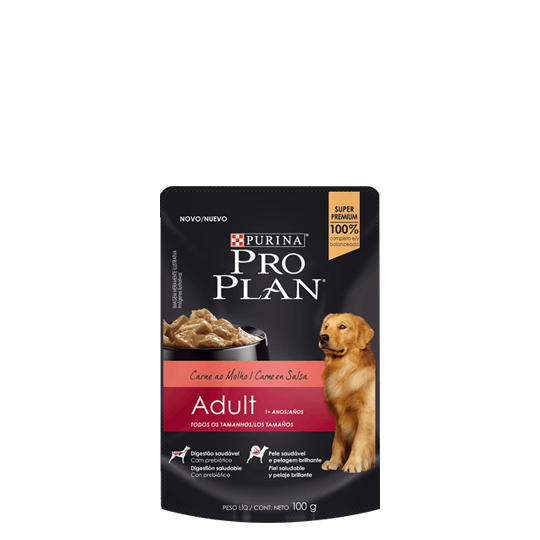 PRO PLAN WET DOG ADULT BEEF 100 gr