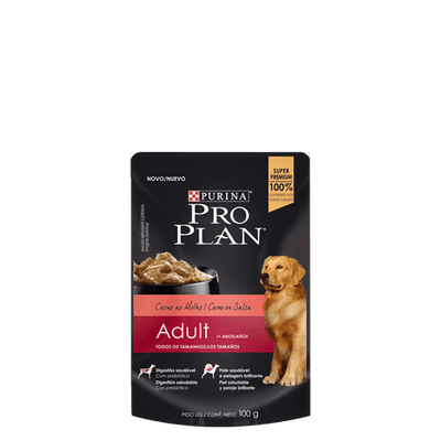 PRO PLAN WET DOG ADULT BEEF 100 gr