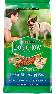 DOG CHOW ADULTOS TODOS TAMAÑOS CONTROL DE PESO 2KG