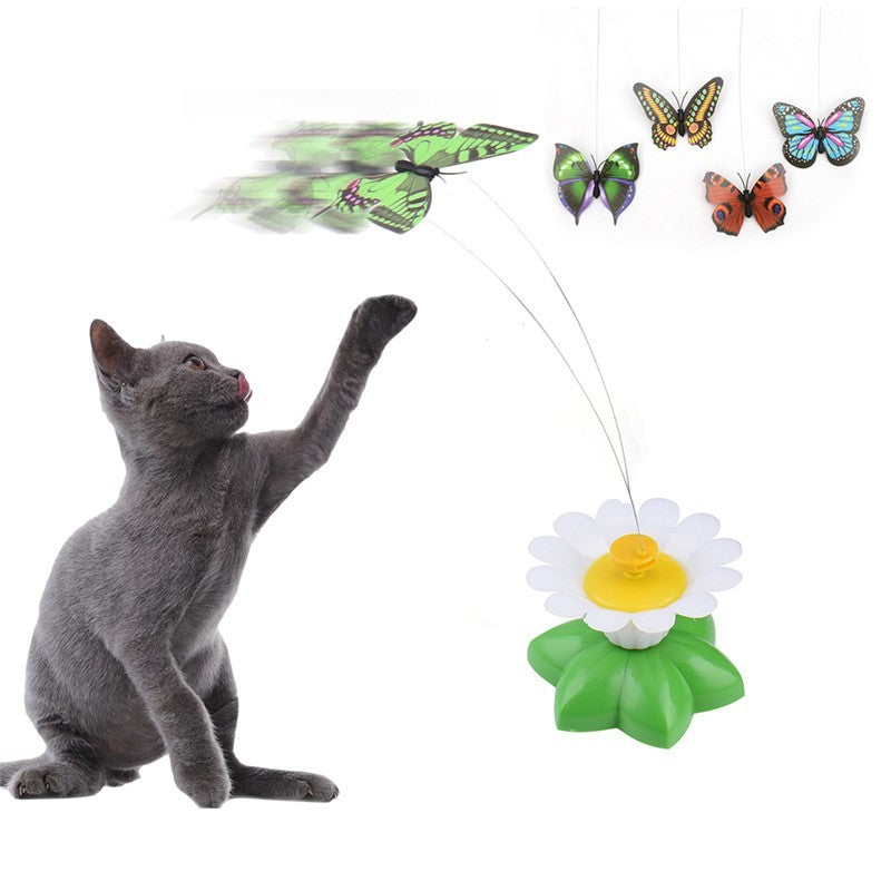 JUGUETE DIDACTICO MARIPOSA PARA GATOS