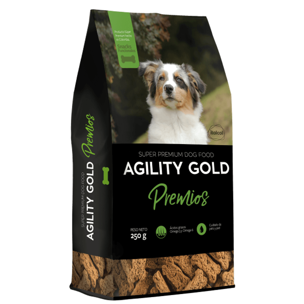 AGILITY GOLD PREMIOS 250GR