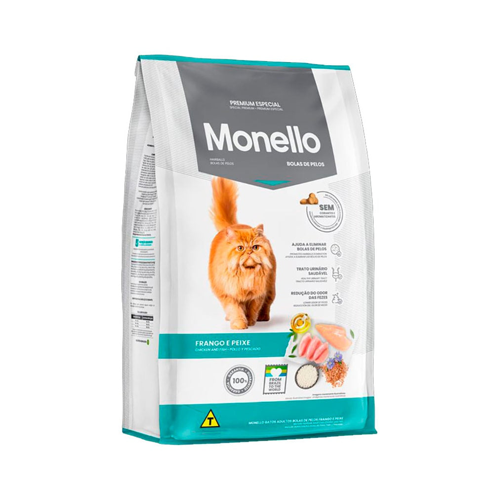MONELLO CAT BOLAS DE PELO 1KG