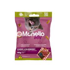 MONELLO BITES INMUNIDAD CARNE Y ARANDANOS 80GR