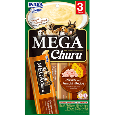 DOG MEGA CHURU CHICKEN WITH PUMPKIN X 3