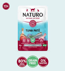 NAT GF CAT POUCH TUNA PATE 85GR UND