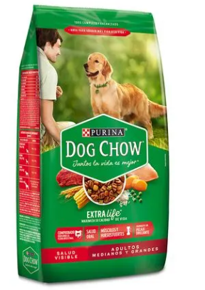 DOG CHOW ADT MEDIANO GRND 19.7KG/22.7KG