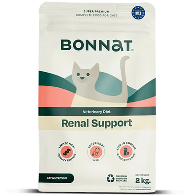 BONNAT VETERINARY DIET FELINE RENAL SUPORT 2 KG