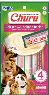 CHURU INABA PERRO SALMON X 4
