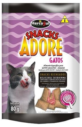 ADORE SNACKS GATO 80GR