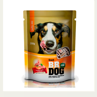 BR SNACK FOR DOG SOFTY MIX 200GR