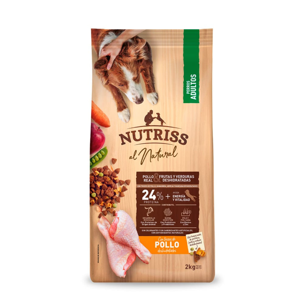 NUTRISS NATURAL ADULTO X 2 KG
