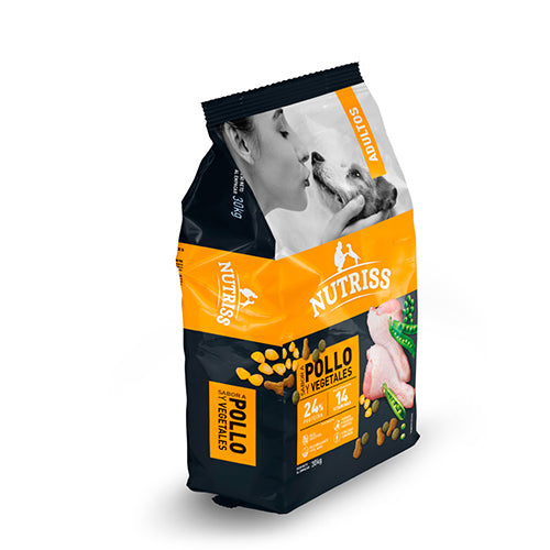 NUTRIS ADULTOS POLLO VEGETALES 1KG