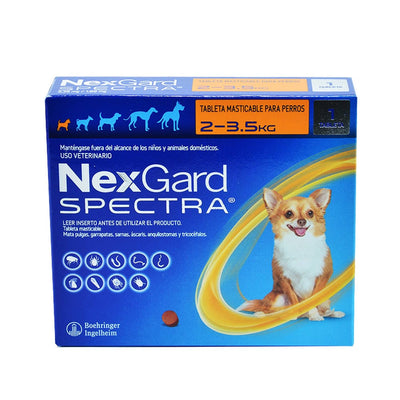 NEXGARD SPECTRA 2-3.5 KG T XS