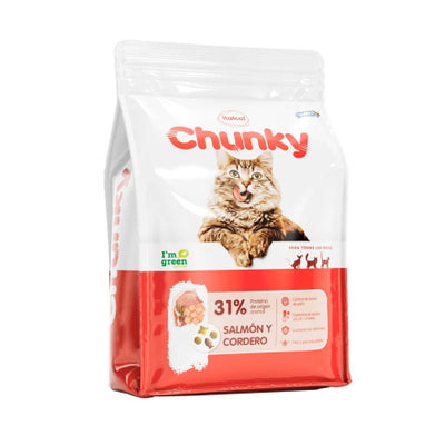 CHUNKY CATS SALMON Y CORDERO 8KG