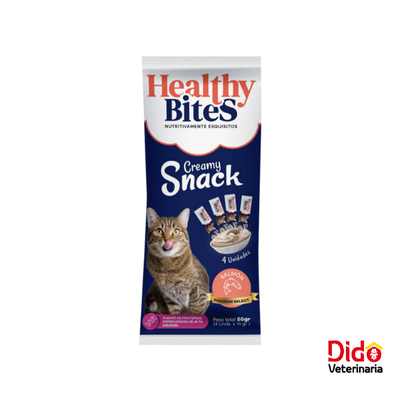 HEALTHY BITES CREAM GATO (SALMON) SOBRE X 56 GR