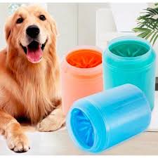 Limpia Patas Para Perros Tapa Transparente L
