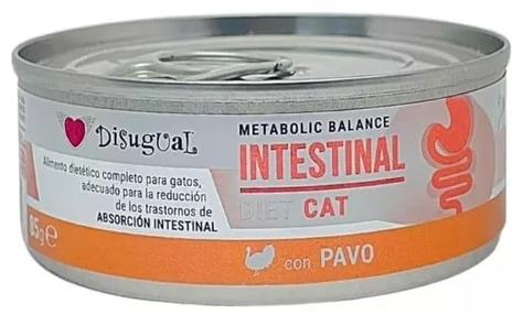 DISUGUAL INTESTINAL GATO PAVO LATA 85 GRAMOS