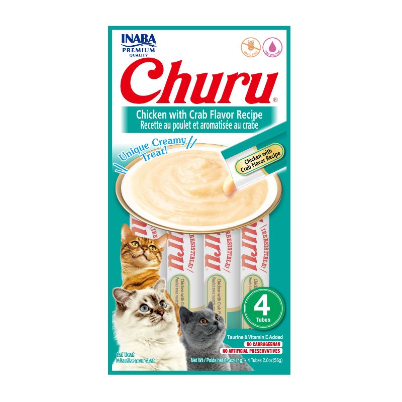 CHURU 4 PIEZAS CHICKEN WHITH CRAB ROSE