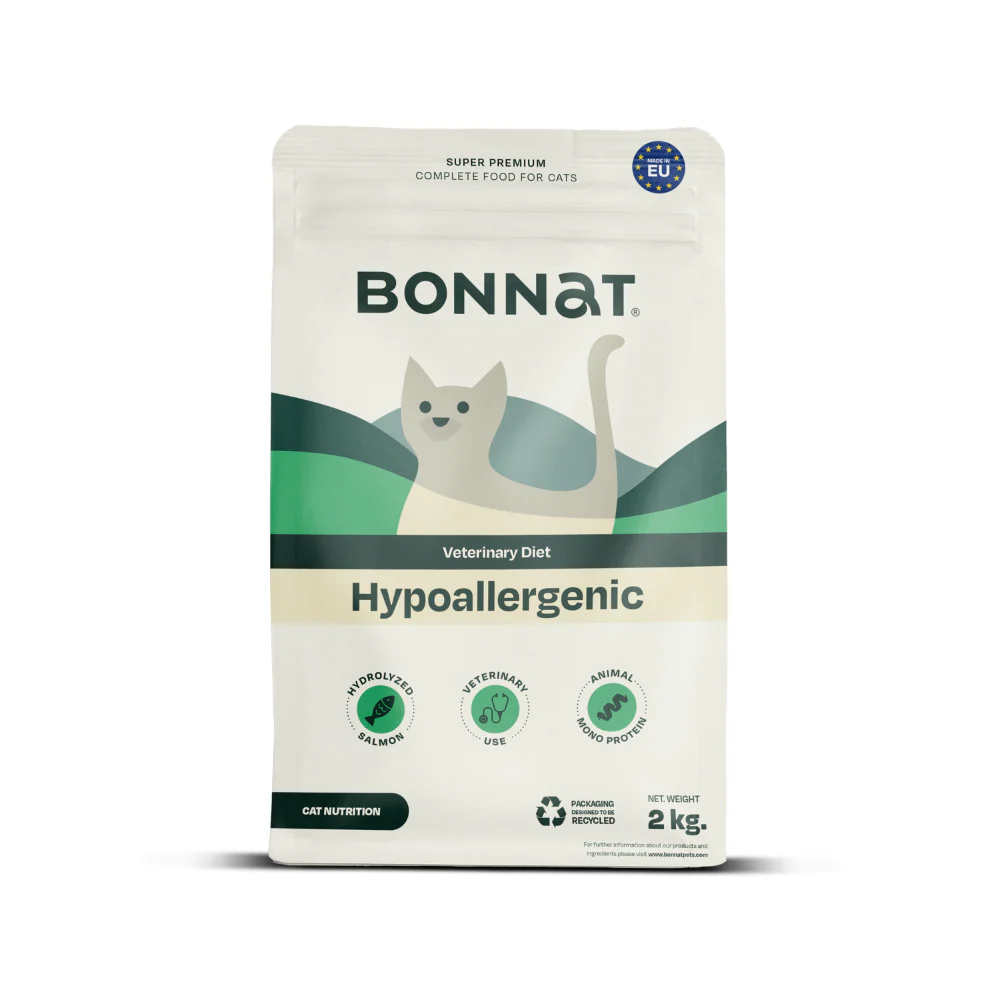 BONNAT GATO VETERINARY HYPOALLERGENIC 2KG
