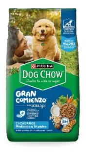 DOG CHOW CACHORROS MEDIANOS GRANDES 2KG