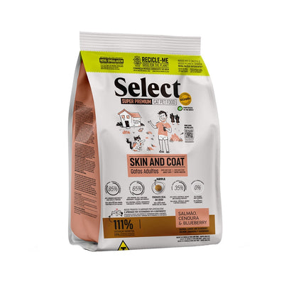 SELECT SUPER PREMIUM GATOS PIEL Y PELAJE X 7 KG