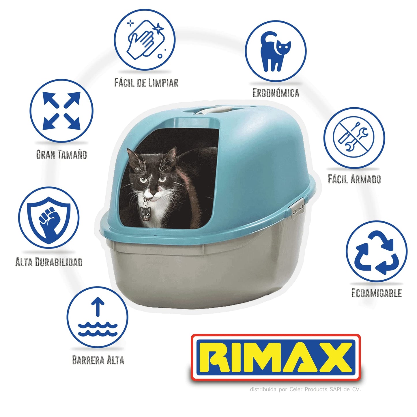 ARENERO PARA GATO AZ GR