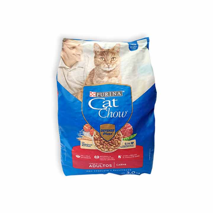 CAT CHOW ADULTO CARNE PREBIOTICOS 8KG